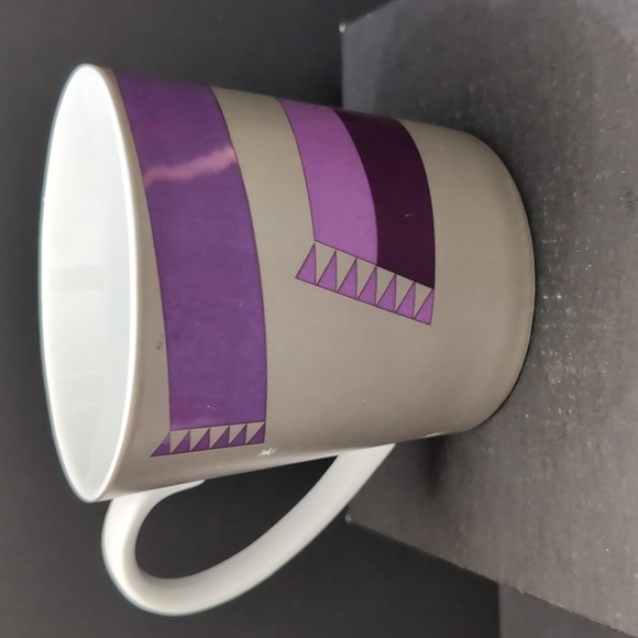 Starbucks 2011 Winking Snowman Coffee Mug with Red/ Purple Accents. - Picture 4 of 9
